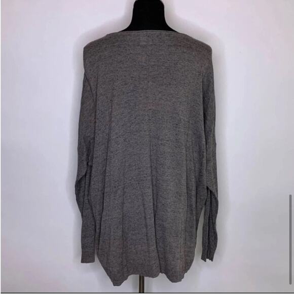 Cabi mushroom brown gray knit sweater top size Extra Small XS #3305 - Picture 12 of 12
